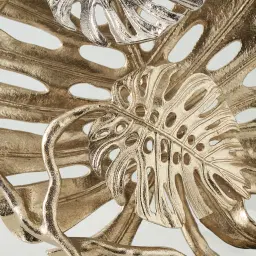 Golden Monstera Decorative - Large