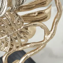 Golden Monstera Decorative - Small