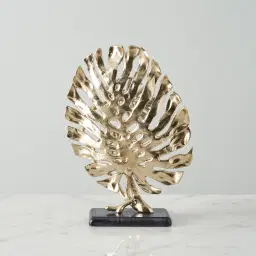 Golden Monstera Decorative - Small