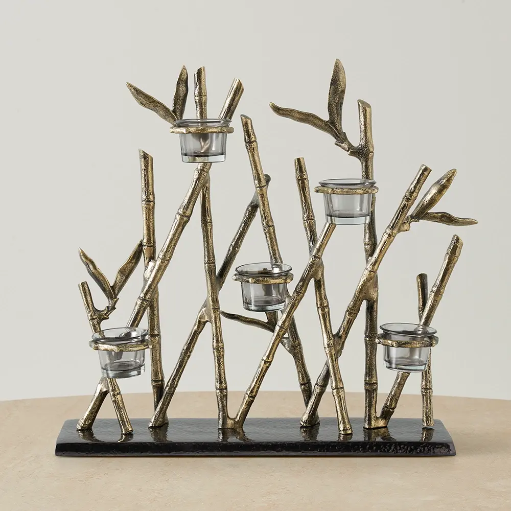 Golden Bamboo Votive