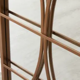 Flavius Arch Mirror -  Brass Colour