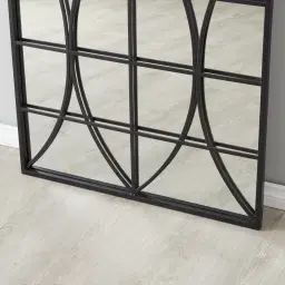 Flavius Arch Mirror - Black