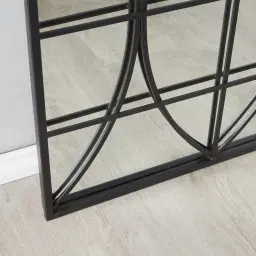 Flavius Arch Mirror - Black