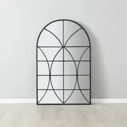 Flavius Arch Mirror - Black