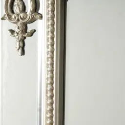 Perry Antique Silver Rectangle Mirror 