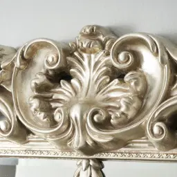 Perry Antique Silver Rectangle Mirror 