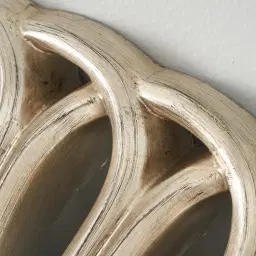 Kali Antique Gold Round Mirror