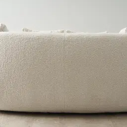 Everett Cream Boucle 2-Seater Sofa