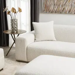 Callie Cream Boucle 3-Seater Sofa