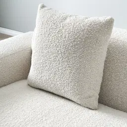 Callie Cream Boucle 3-Seater Sofa