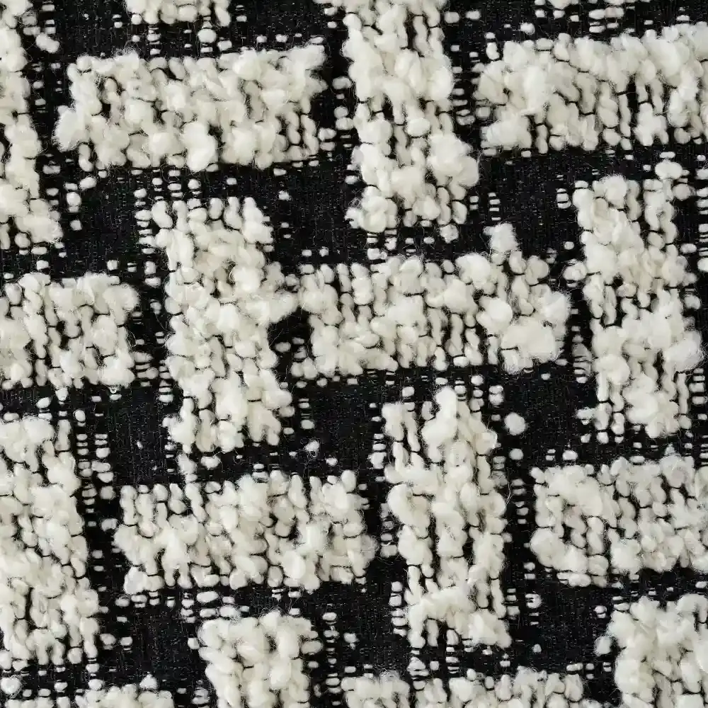 Arlo Charcoal and Vanilla Boucle Occasional Chair