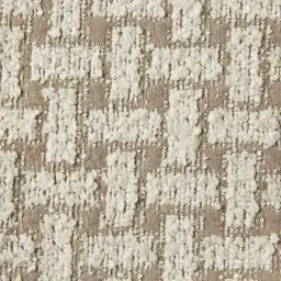 Arlo Light Grey and Vanilla Boucle Occasional Chair