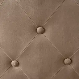 Berdine Beige Velvet Occasional Chair