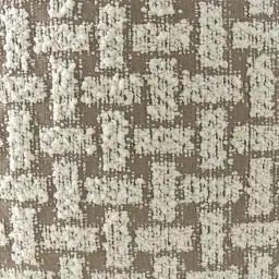 Arlo Light Grey and Cream Boucle Cushion