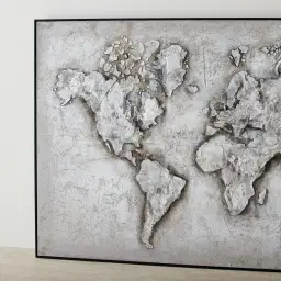 World Map Painting
