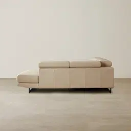 Aster Almond Cream Modular Right Chaise Lounge 