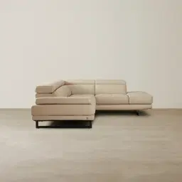 Aster Almond Cream Modular Right Chaise Lounge 