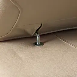 Lennox Almond Cream Leather 2-Seater Sofa