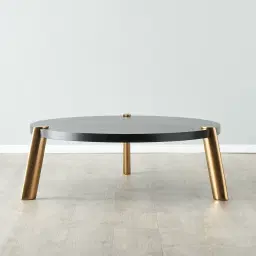 Dale Round Coffee Table Large Espresso