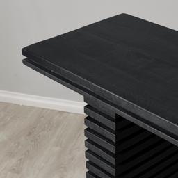 Rafiki Black Mango Wood Console Table 