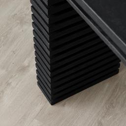 Rafiki Black Mango Wood Console Table 