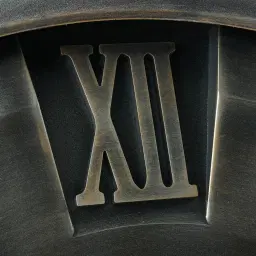 Harry Silver Wall Clock 