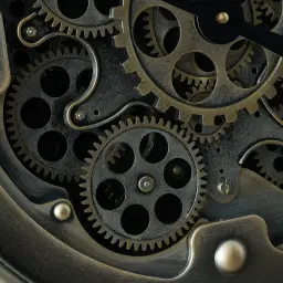 Harry Silver Wall Clock 