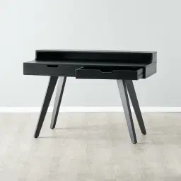 Dahlia Black Wooden Desk 