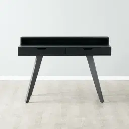 Dahlia Black Wooden Desk 