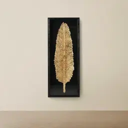 Marigold Black and Gold Paper Shadow Box 