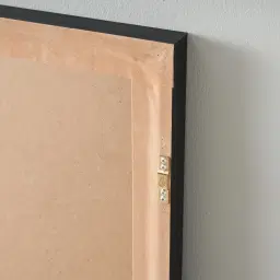 Marigold Silver and Black Paper Shadow Box 