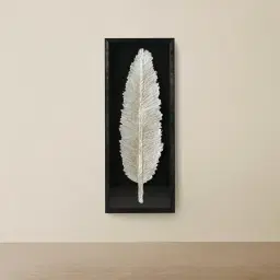 Marigold Silver and Black Paper Shadow Box 