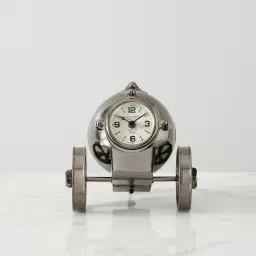 Falco Table Clock - Black Nickel 