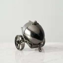 Falco Table Clock - Black Nickel 