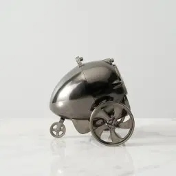 Falco Table Clock - Black Nickel 