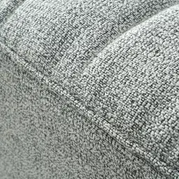 Astoria III Mid Grey Woven Fabric 3-Seater Sofa