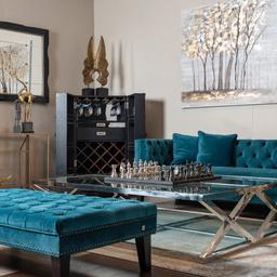 San Marco ll Champagne Gold Coffee Table