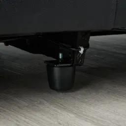 Bruce Black Leather 3-Seater Electric Recliner 