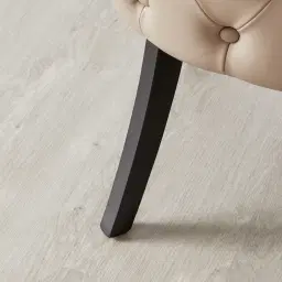 Camille II Beige Vegan Leather Dining Chair 