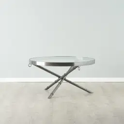 Sandringham Black Nickel Coffee Table 