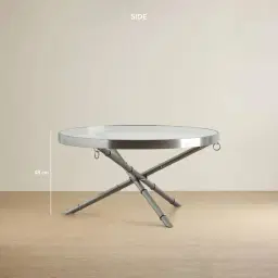 Sandringham Black Nickel Coffee Table 