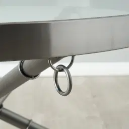 Sandringham Black Nickel Coffee Table 