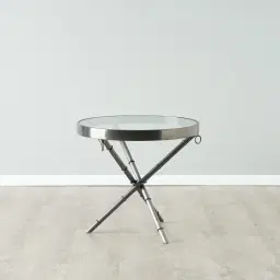 Sandringham Black Nickel Side Table