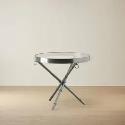 Sandringham Black Nickel Side Table