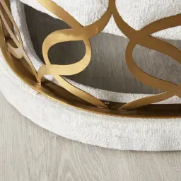 Quentin II Beige Fabric Occasional Chair