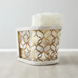 Quentin II Beige Fabric Occasional Chair