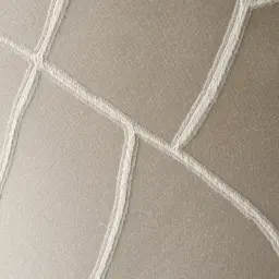 Anya Cream Velvet with Back Pattern Occasional Chair