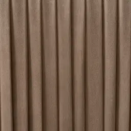 Crown Beige Velvet 3-Seater Sofa