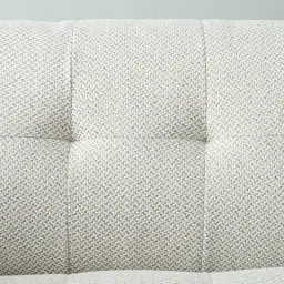 Humphrey Ash Grey Fabric 3-Seater Sofa