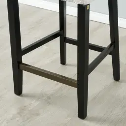 Saxon Cream Boucle Bar Stool